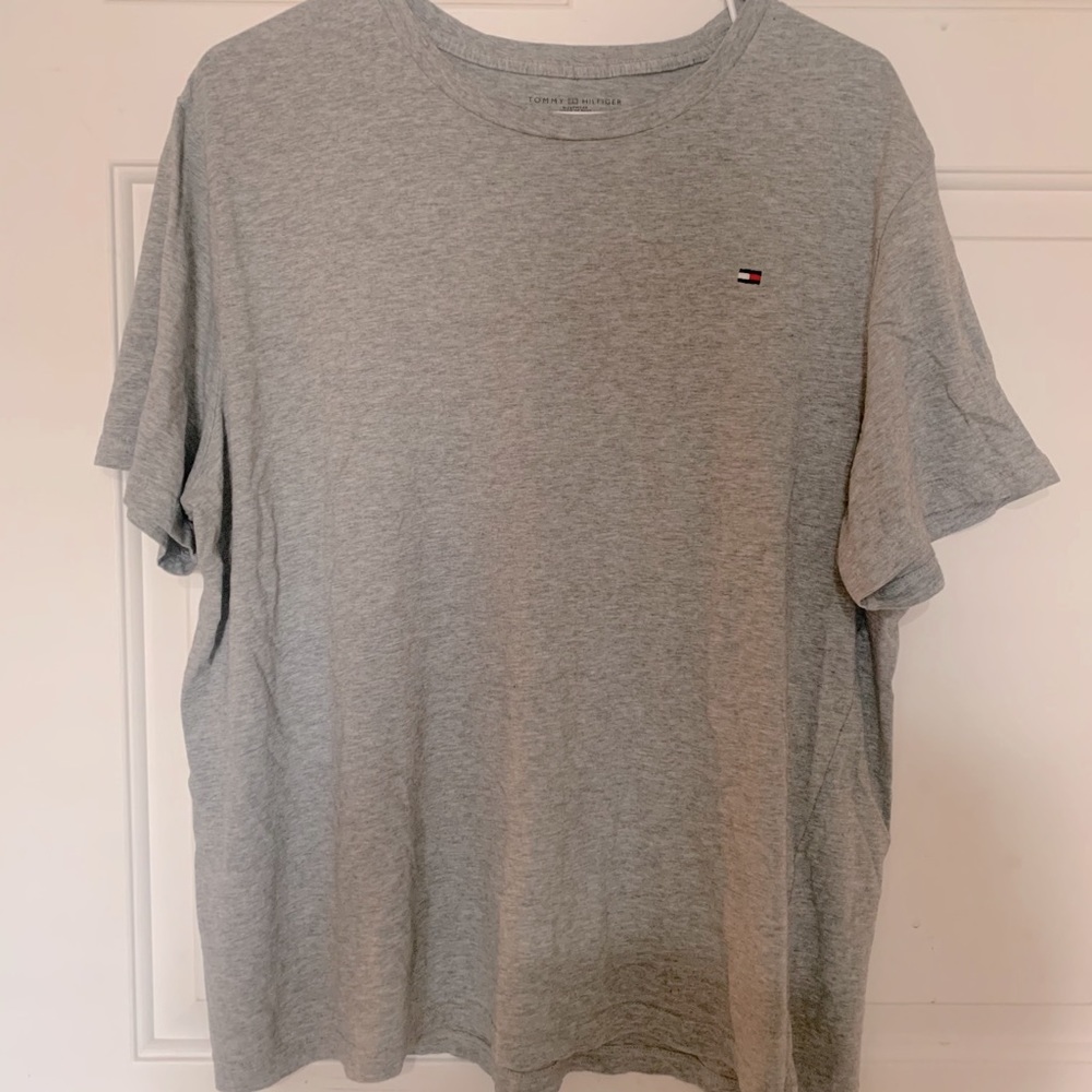 TH plain gray oversized t-shirt